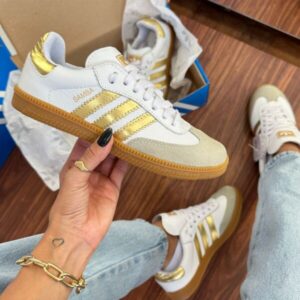 AD Samba Dourado Couro