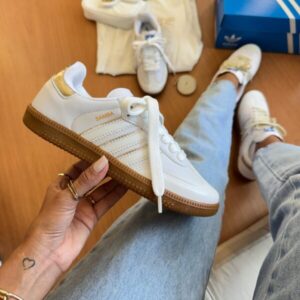 AD Samba Branco Ouro