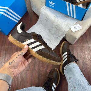 AD Samba Couro Café Feminino