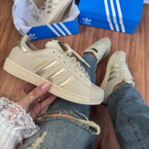 Super Star Off White Ouro