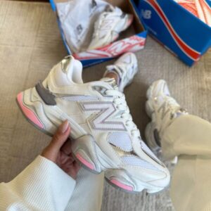 New Balance 9060 Branco Rosa