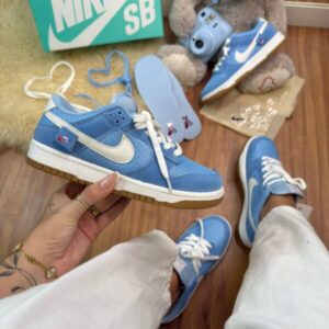 Dunk Teddy Bear Camurça Azul