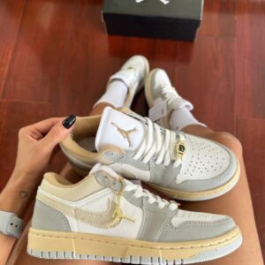 Jordan Low Cinza Bege